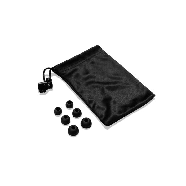 SteelSeries Tusq - In-Ear Gaming Headset - Dual Microphone with Removable Covers - Ergonomic Suspension Headphones - for Mobile Devices - Black