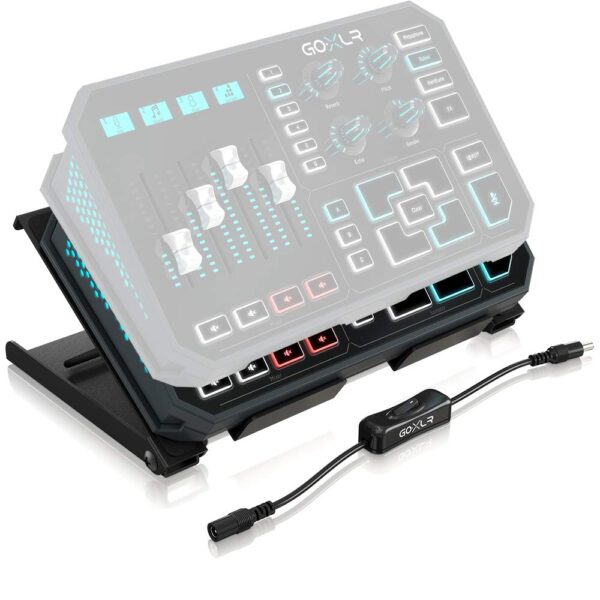 TC Helicon All-Metal Adjustable Desk Stand for Go XLR