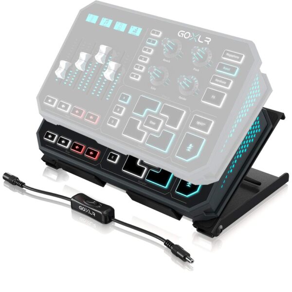 TC Helicon All-Metal Adjustable Desk Stand for Go XLR