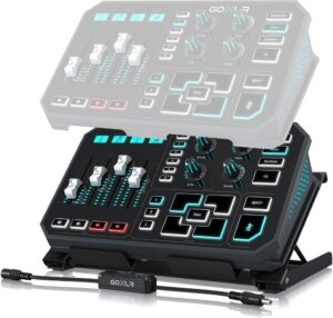TC Helicon All-Metal Adjustable Desk Stand for Go XLR