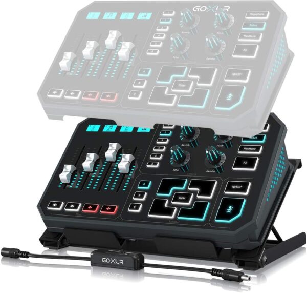 TC Helicon All-Metal Adjustable Desk Stand for Go XLR