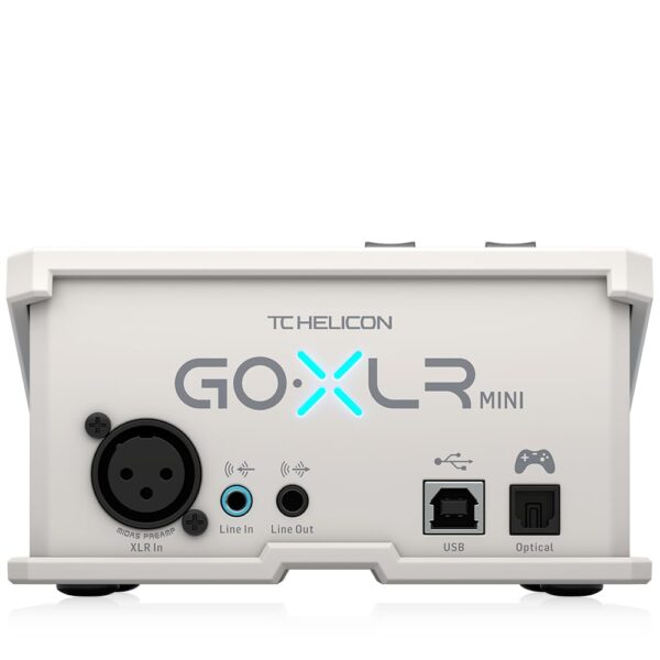 TC Helicon GoXLR MINI-WH Online Broadcast Mixer with USB/Audio Interface and Midas Preamp | All-in-one Audio Interface for Streamers & Creators | Supports Windows 7, 8, 10 & 11...