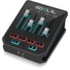 TC Helicon GoXLR Revolutionary online broadcasting platform with 4-channel mixer, motorized faders, soundboard and vocal effects