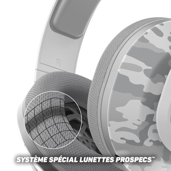 Turtle Beach Bekabelde Recon 500 Arctic Camo gamingheadset voor meerdere platforms - PS5, PS4, pc, Xbox-serie X|S, Xbox One en Nintendo Switch
