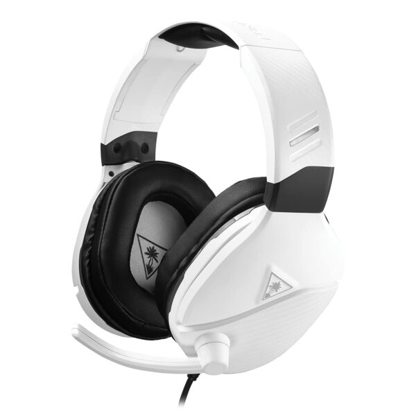 Turtle Beach Recon 200 Wit Versterkte Gaming Headset - Xbox One, PS4, Nintendo Switch en PC