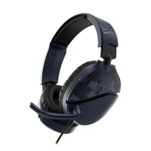 Turtle Beach Recon 70 Blue Camo gaming-headset voor PS4, PS5, Nintendo Switch, Xbox One en pc