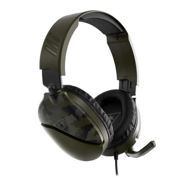 Turtle Beach Recon 70 camo groene gamingheadset voor Xbox Series X|S, Xbox One, PS5, PS4, Nintendo Switch en pc