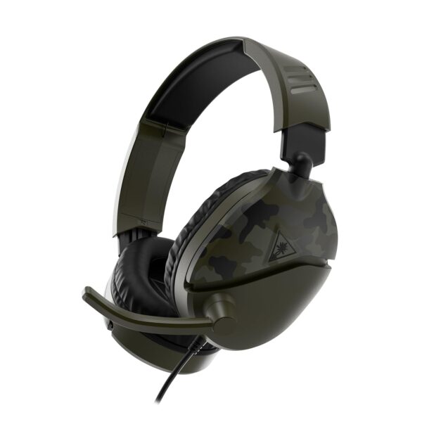 Turtle Beach Recon 70 camo groene gamingheadset voor Xbox Series X|S, Xbox One, PS5, PS4, Nintendo Switch en pc